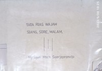 Tata rias wajah siang, sore, malam