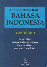 Tata bahasa baku: bahasa indonesia