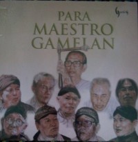 Para maestro gamelan