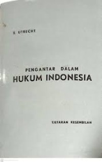 Pengantar dalam hukum Indonesia