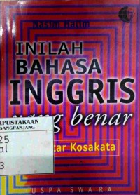 Inilah bahasa inggris yang benar: seputar kosakata