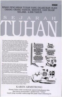 Sejarah Tuhan : Kisah Pencarian Tuhan yang dilakukan oleh Orang-orang Yahudi, Kristen, dan Islam Selama 4.000 Tahun