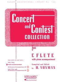 Concert and contest collection for C flute with piano accompaiment