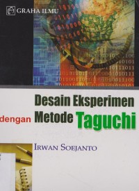 Desain eksperimen dengan metode Taguchi