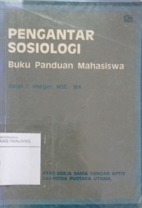 Image of Pengantar Sosiologi: buku panduan mahasiswa
