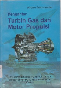 Pengantar turbin gas dan motor propulasi