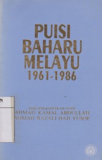 Puisi baharu Melayu 1961-1986