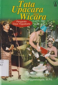 Tata upacara dan wicara pengantin gaya Yogyakarta