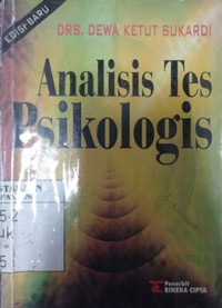 Analisis tes psikologi
