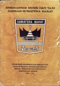 Ensiklopedi musik dan tari daerah Sumatera Barat