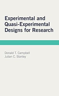 Experimental and quasi-ekperimental designs for research