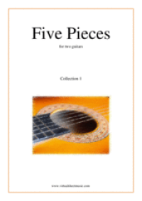 five pieces for two guitars