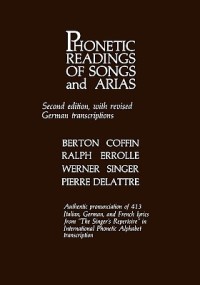 Phonetic reading of song and arias