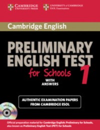 Image of Preliminary English Test : Quetion papers and test material
