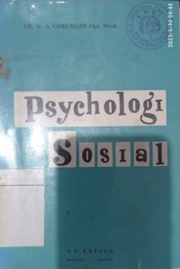 Psychologi sosial: suatu ringkasan