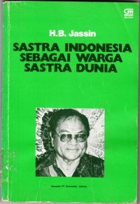 Sastra Indonesia sebagai warga sastra dunia