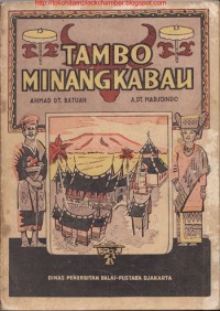 Image of Tambo minangkabau