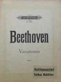 Beethoven variatronen fur klavier zu 2 handen